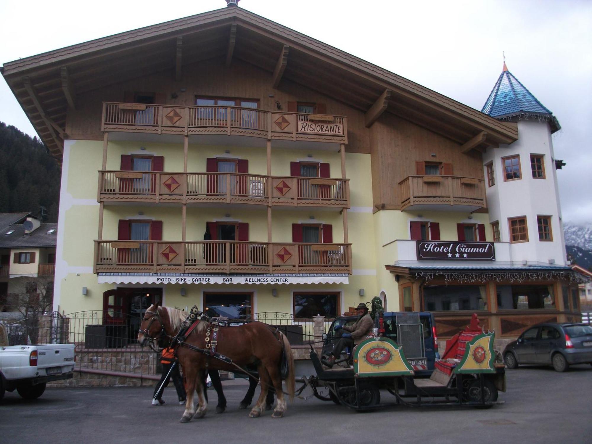 Hotel Ciamol Campitello di Fassa Bagian luar foto